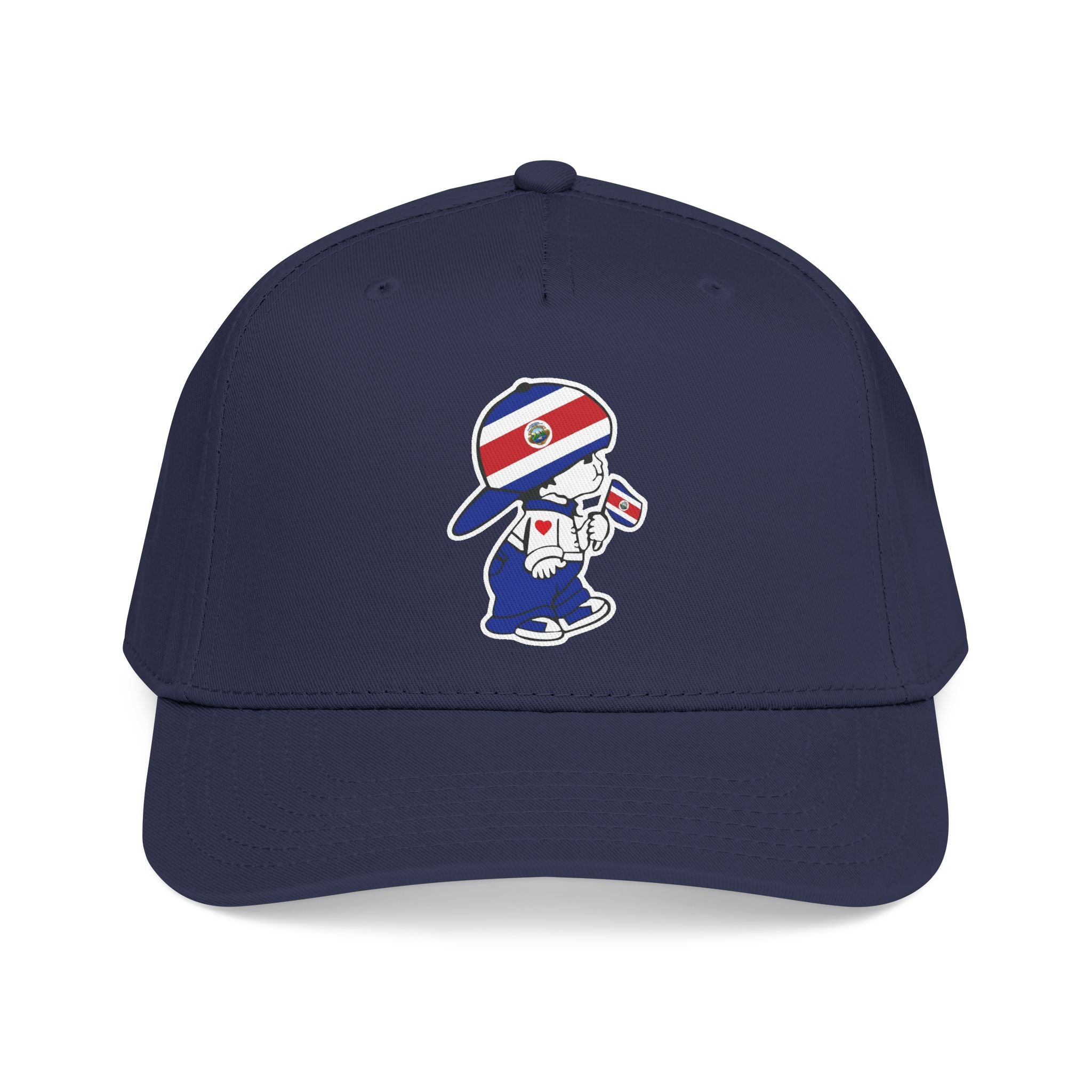 Gorra de béisbol de perfil medio Costa Rica El Niño Tico Original