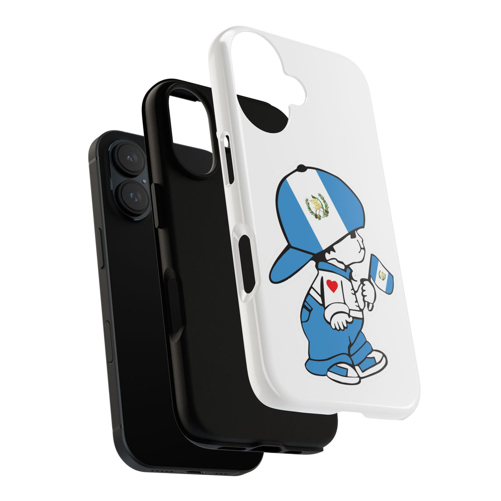 Funda Rigída Protectora para Teléfono iPhone 16 Guatemala El Niño Chapín Original