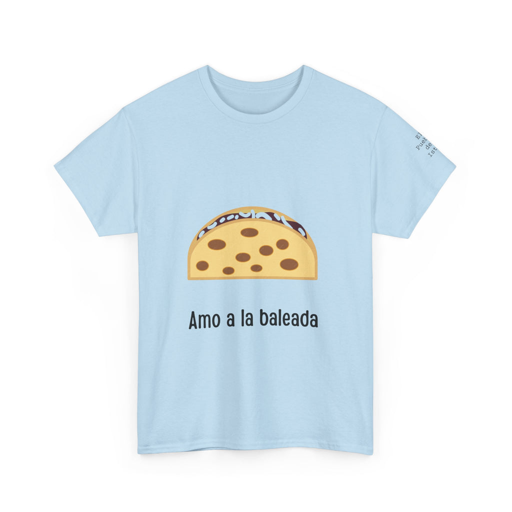 ALGODÓN GRUESO Camiseta de Hombres Honduras Amo a la baleada