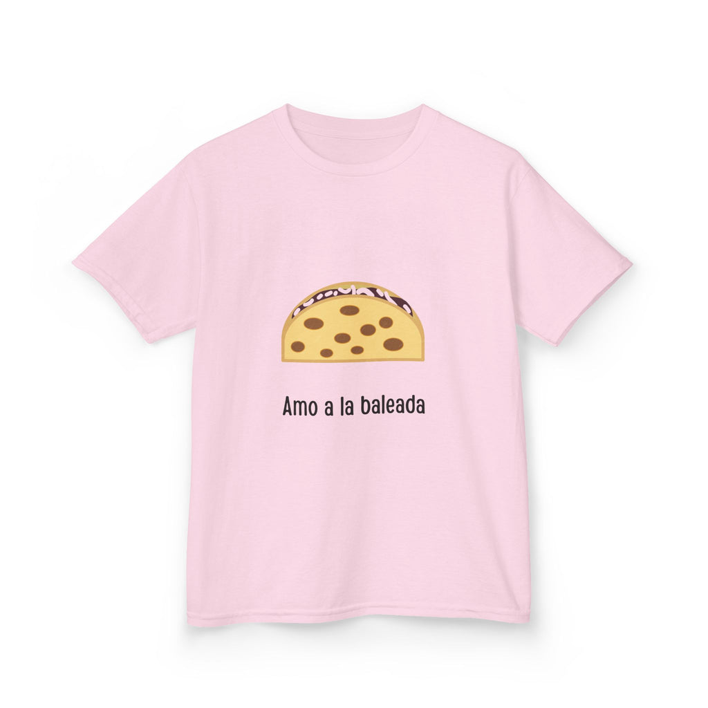 ALGODÓN GRUESO Camiseta de Niños Honduras Amo a la baleada