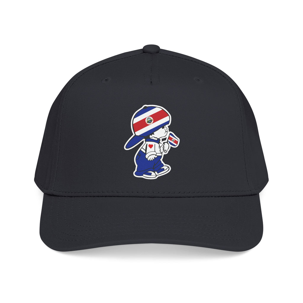 Gorra de béisbol de perfil medio Costa Rica El Niño Tico Original