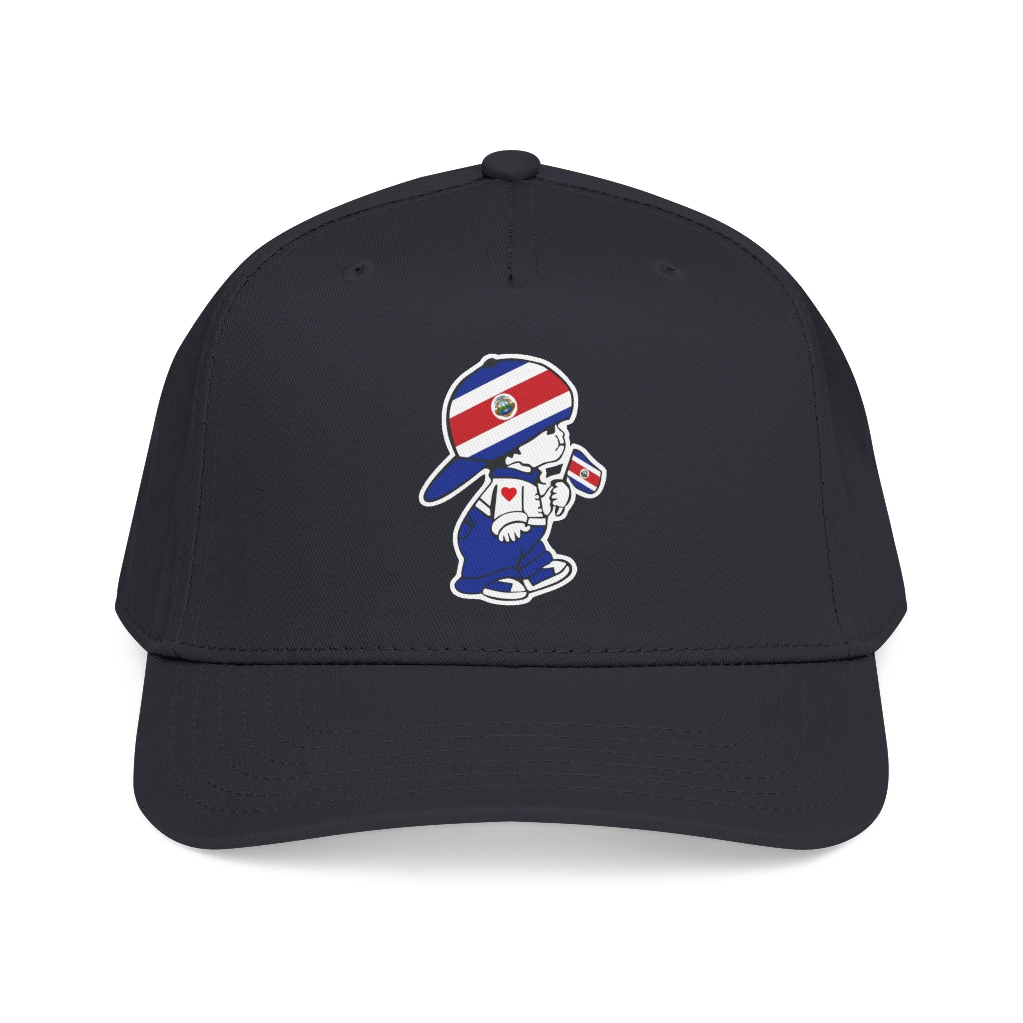 Gorra de béisbol de perfil medio Costa Rica El Niño Tico Original
