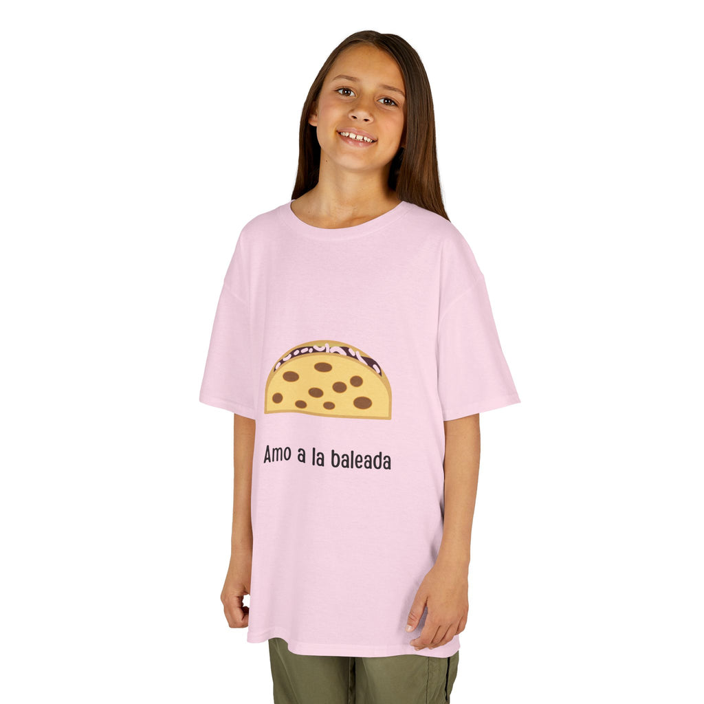 ALGODÓN GRUESO Camiseta de Niños Honduras Amo a la baleada