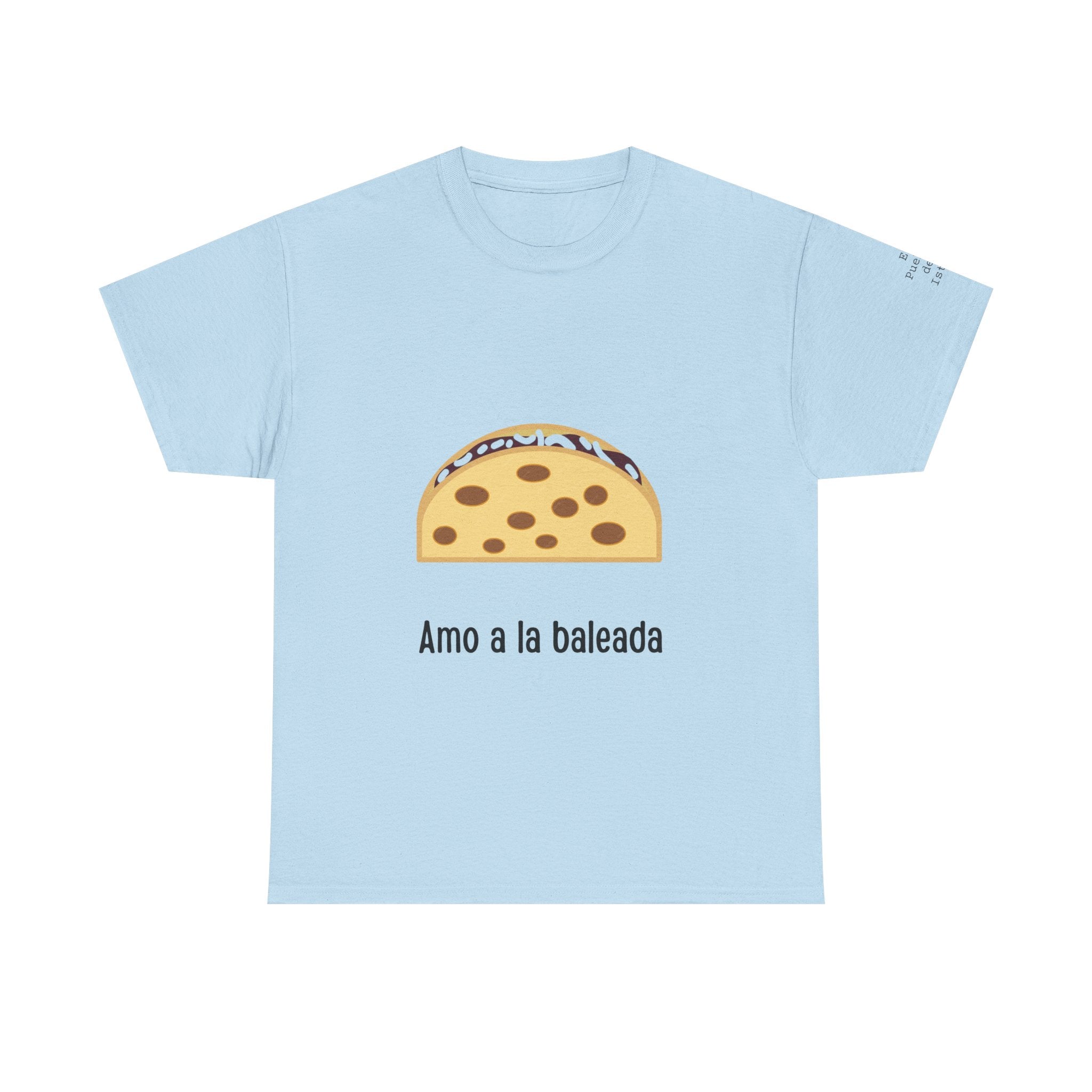 ALGODÓN GRUESO Camiseta de Hombres Honduras Amo a la baleada