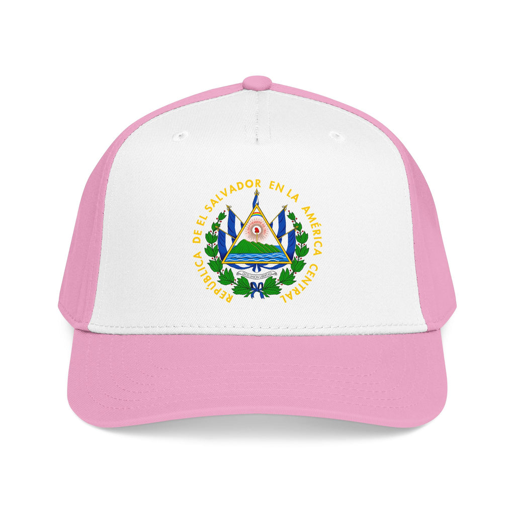 Gorra de béisbol de perfil medio El Salvador Escudo Nacional de El Salvador