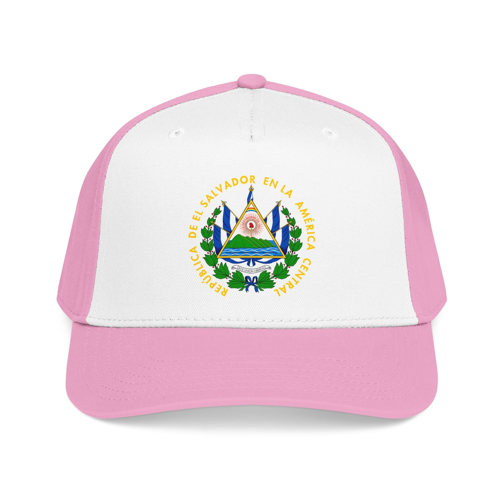 Gorra de béisbol de perfil medio El Salvador Escudo Nacional de El Salvador