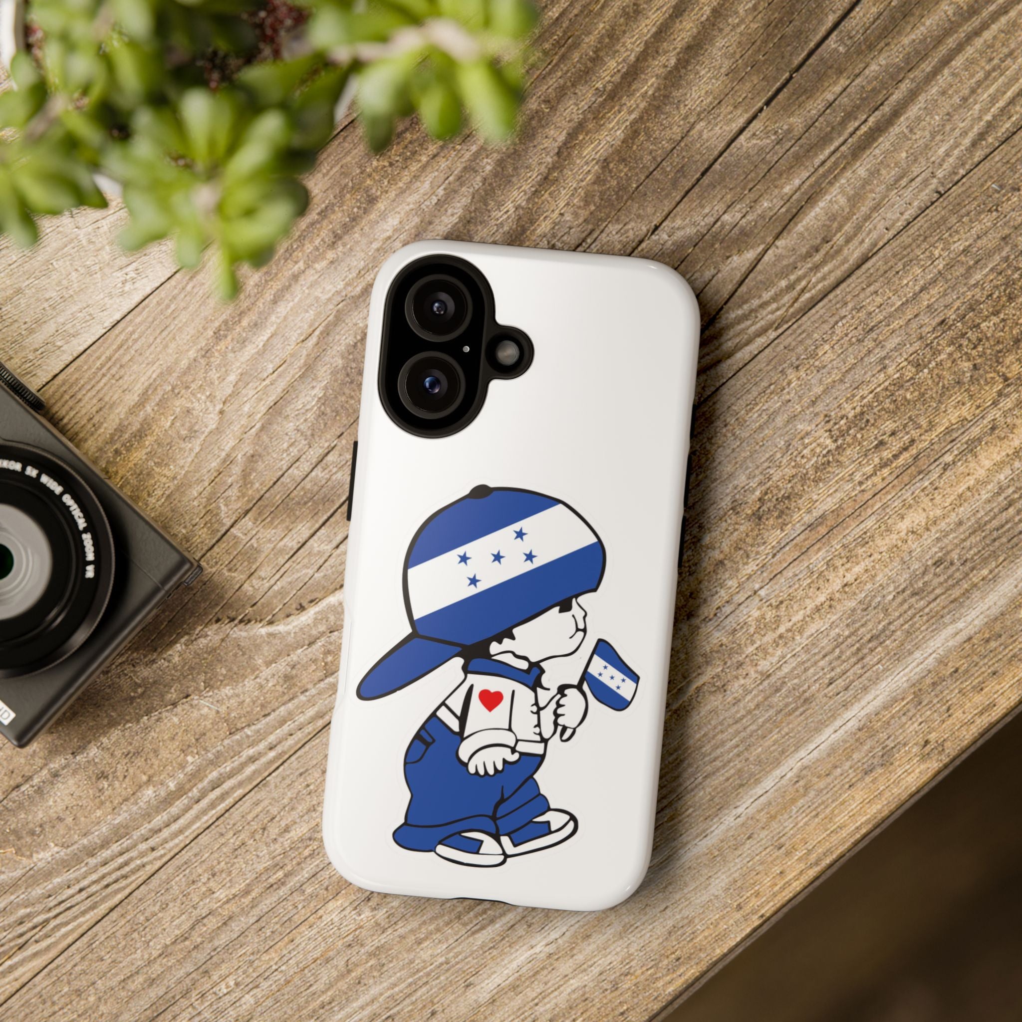 Funda Rigída Protectora para Teléfono iPhone 16 Honduras El Niño Catracho Honduras