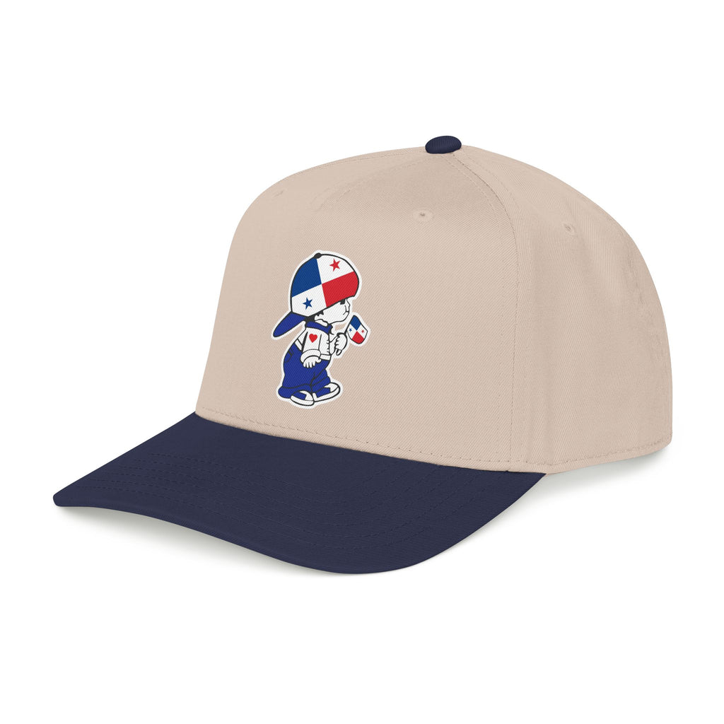 Gorra de béisbol de perfil medio Panamá El Niño Canalero