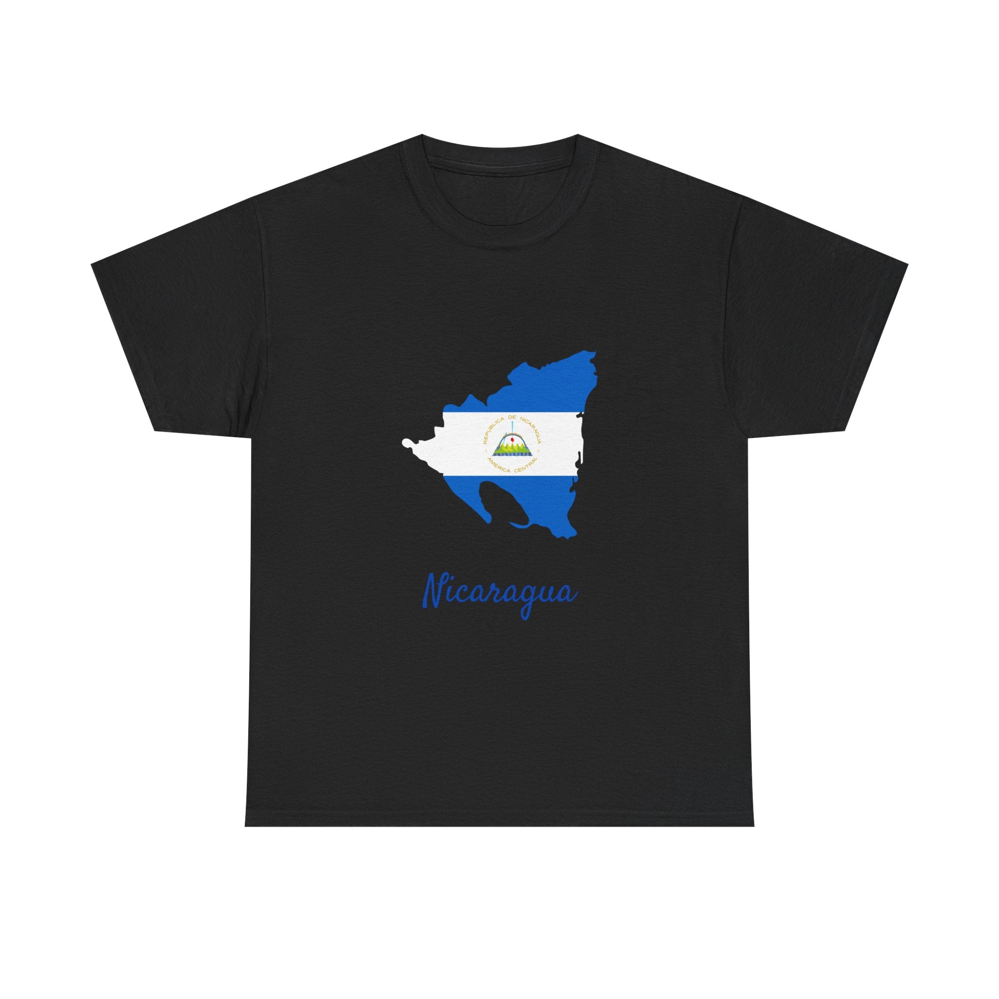 ALGODÓN GRUESO Camiseta de Hombres Nicaragua Diseño Nicaragua