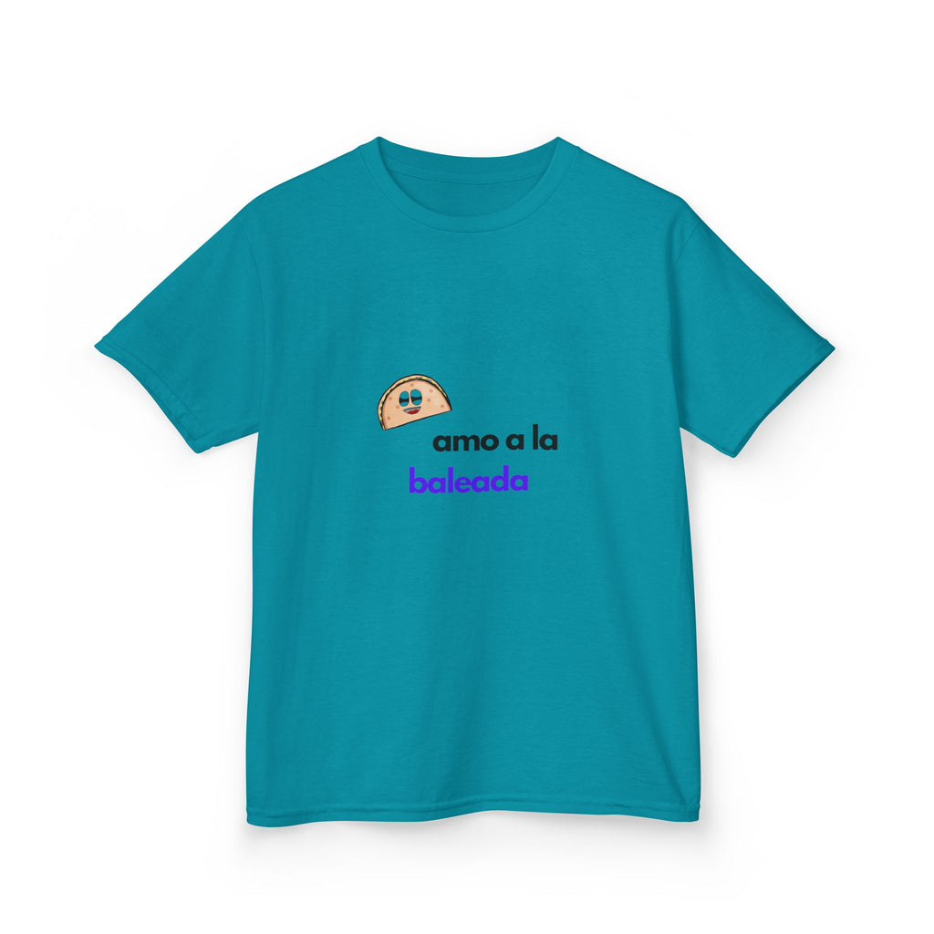 ALGODÓN GRUESO Camiseta de Niños Honduras Amo a la baleada