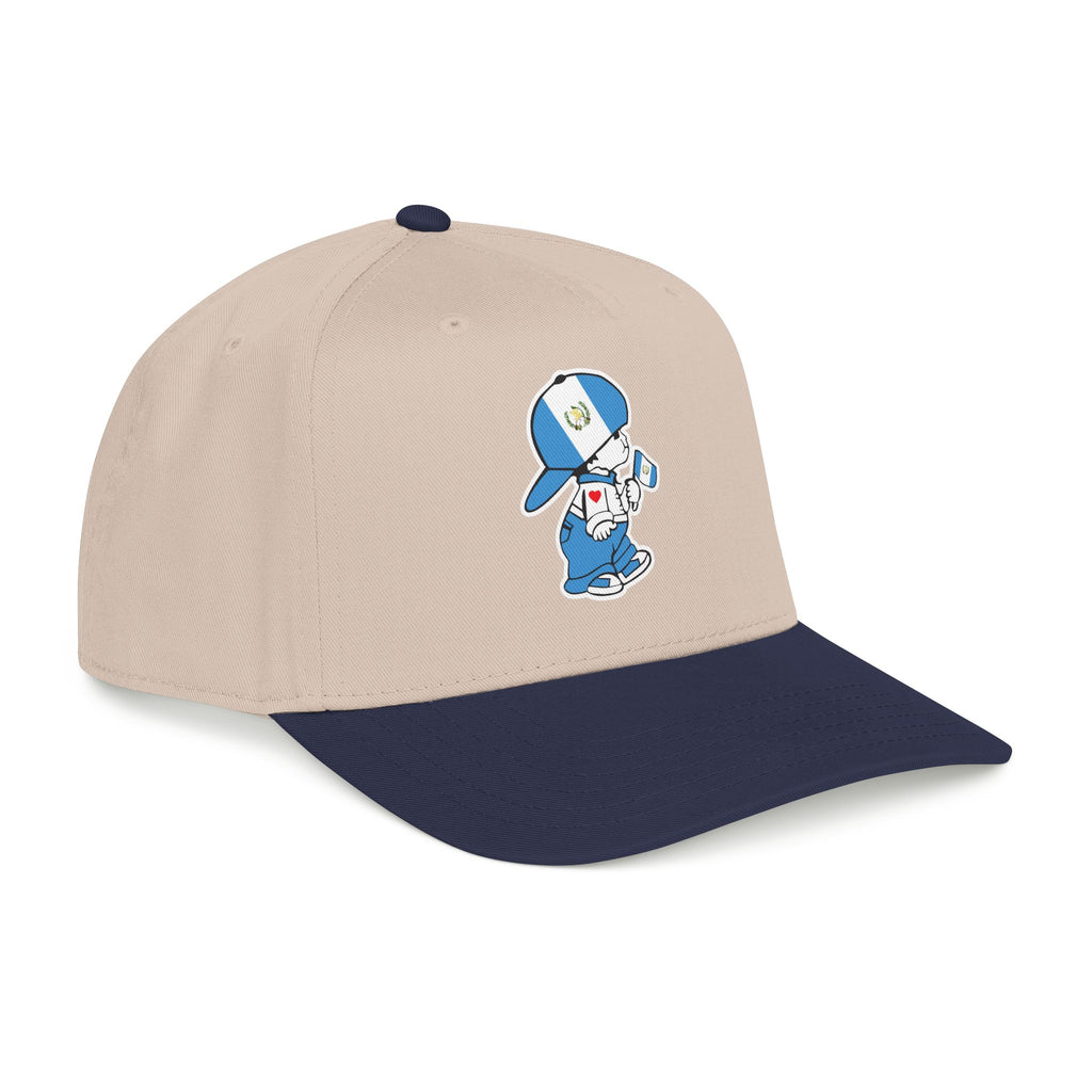 Gorra de béisbol de perfil medio Guatemala El Niño Chapín Original