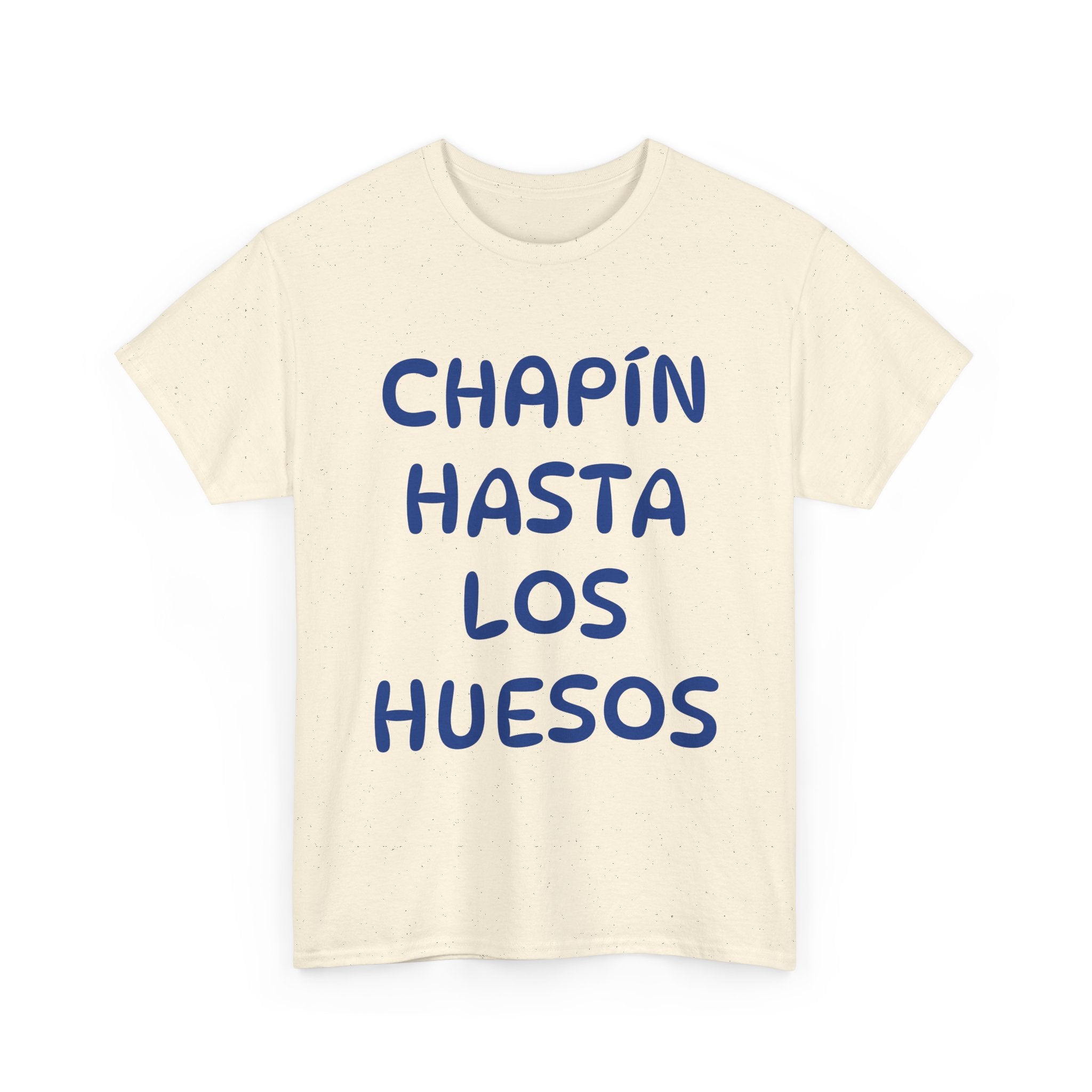ALGODÓN GRUESO Camiseta de Hombres Guatemala Chapín Hasta Los Huesos