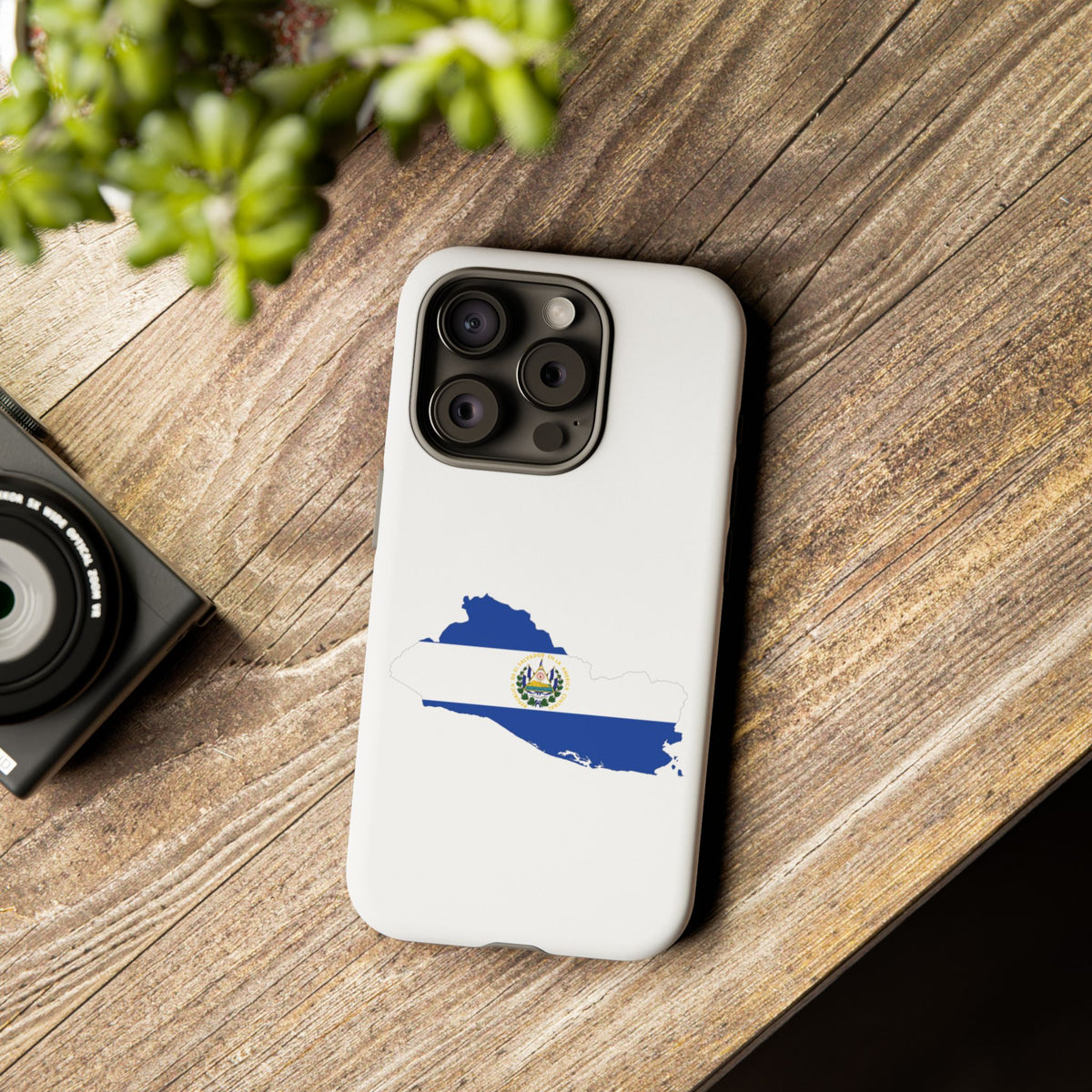 Funda para el iPhone 15 silueta El Salvador