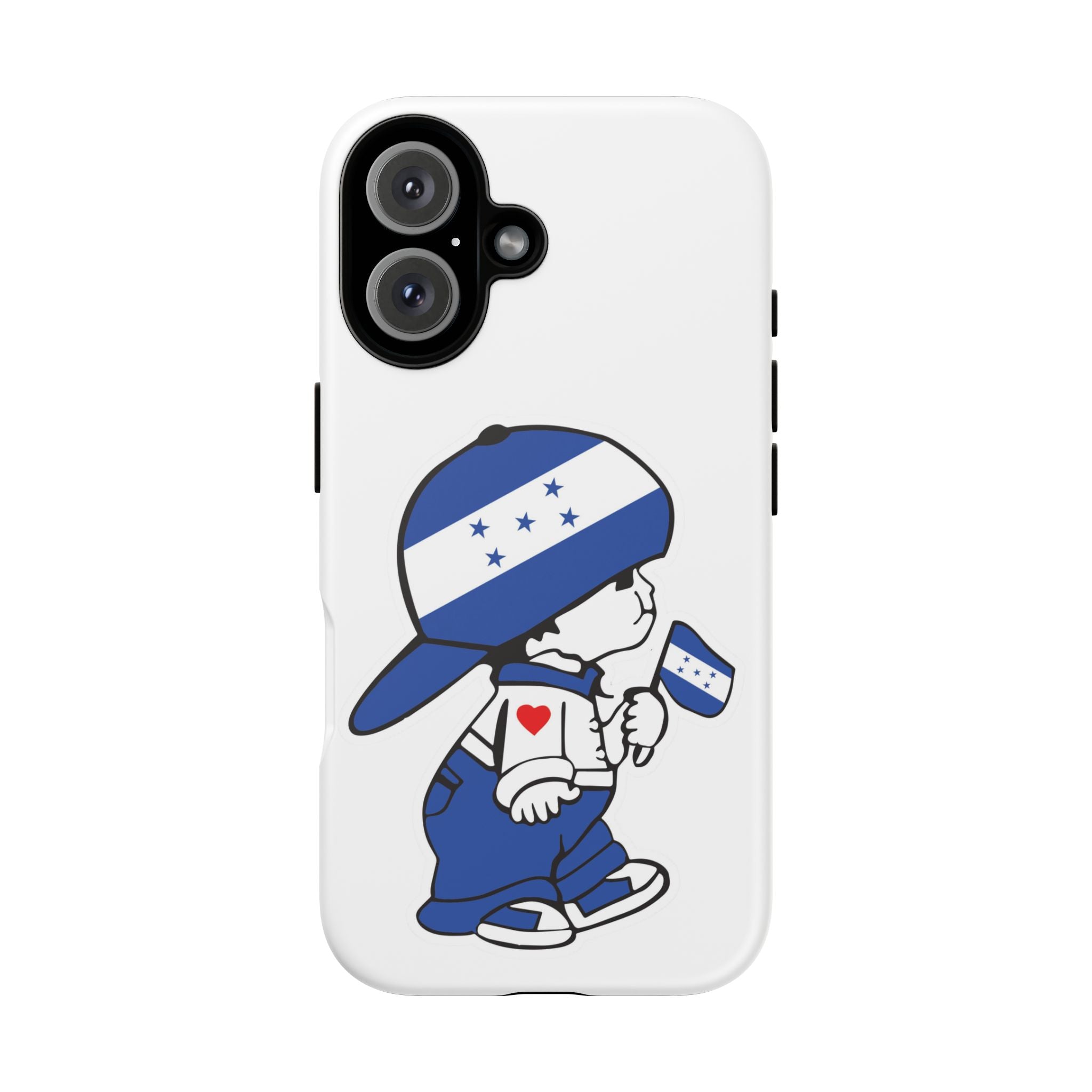 Funda Rigída Protectora para Teléfono iPhone 16 Honduras El Niño Catracho Honduras