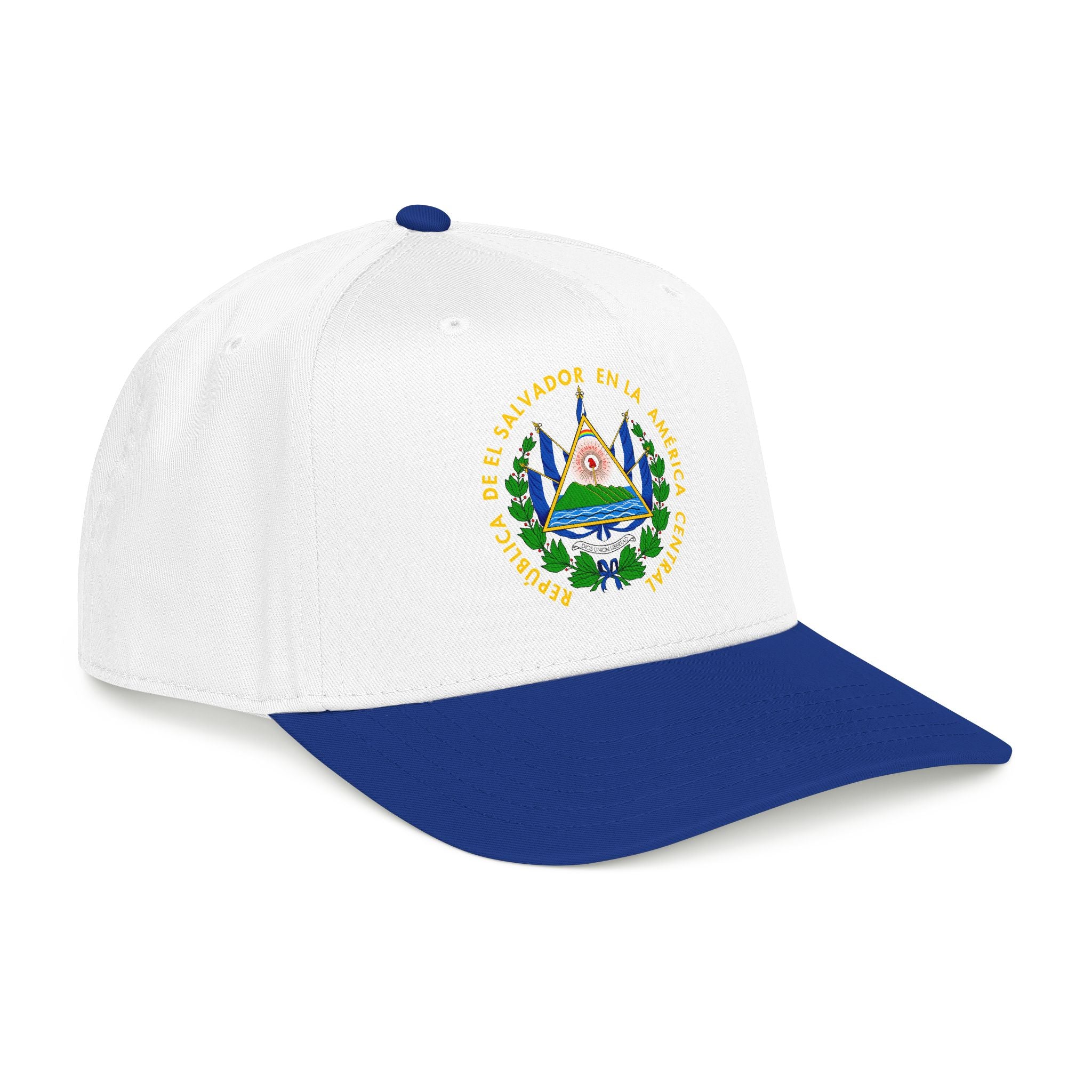 Gorra de béisbol de perfil medio El Salvador Escudo Nacional de El Salvador
