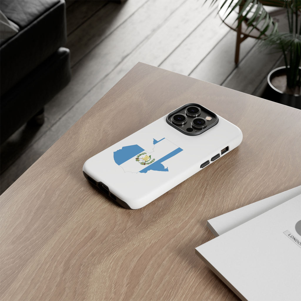 Funda para el móvil iPhone 14 silueta Guatemala