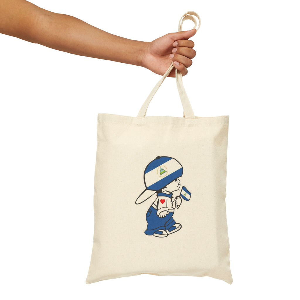 Bolsa de lona de algodón Nicaragua El Niño Nico Original