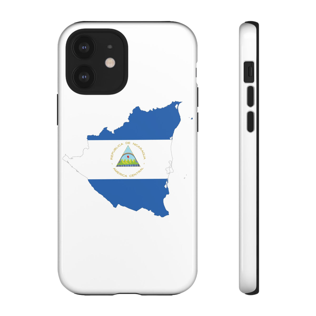 Funda para el móvil iPhone 12 silueta Nicaragua