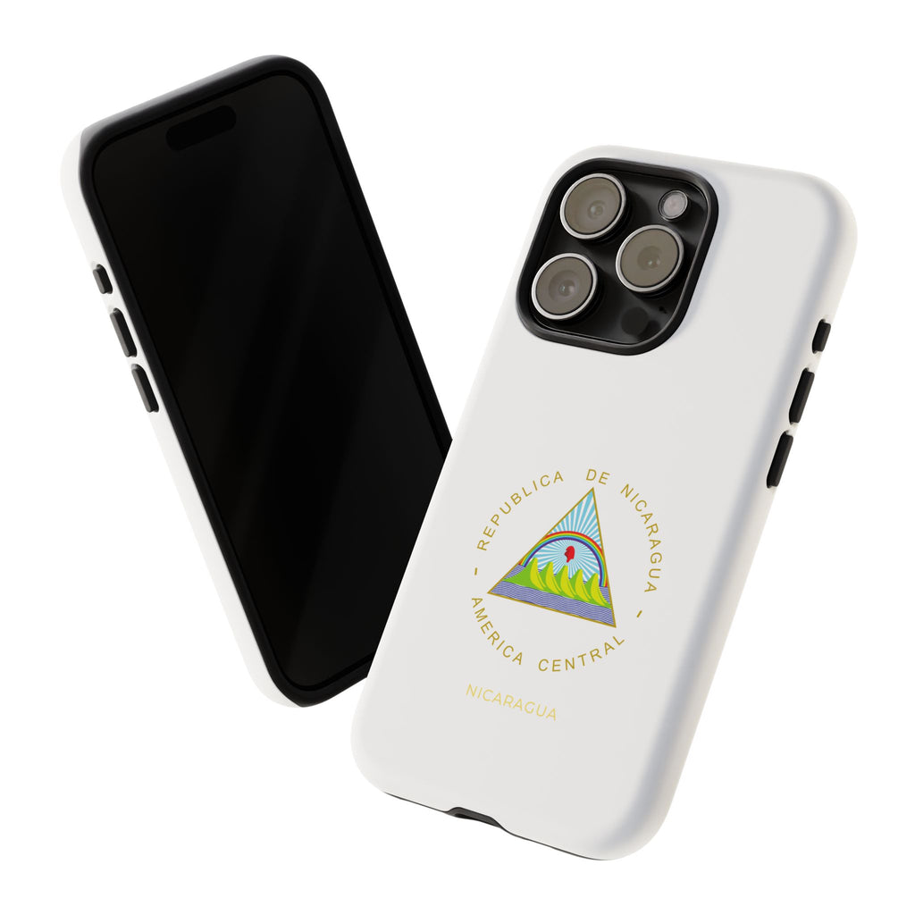 Funda para el móvil iPhone 15 Escudo Nacional de Nicaragua