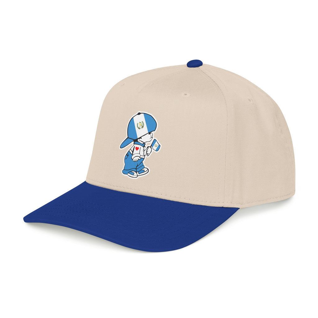 Gorra de béisbol de perfil medio Guatemala El Niño Chapín Original