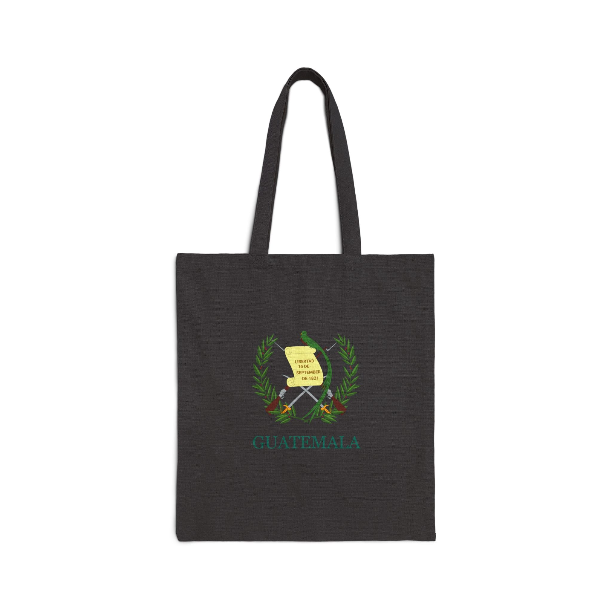 Bolsa de lona de algodón Guatemala Escudo Nacional de Guatemala