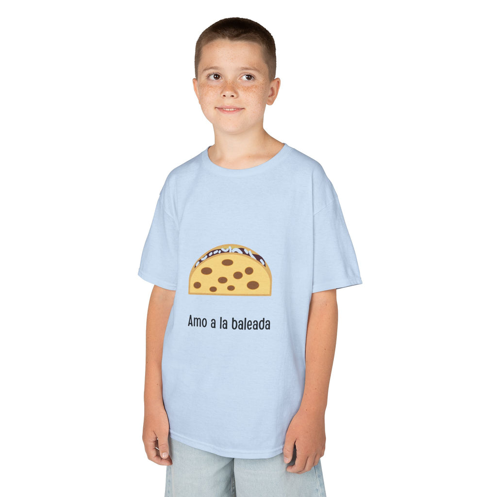 ALGODÓN GRUESO Camiseta de Niños Honduras Amo a la baleada