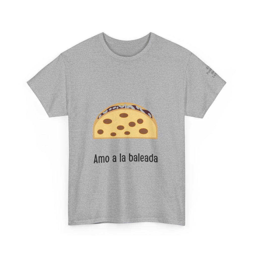 ALGODÓN GRUESO Camiseta de Hombres Honduras Amo a la baleada
