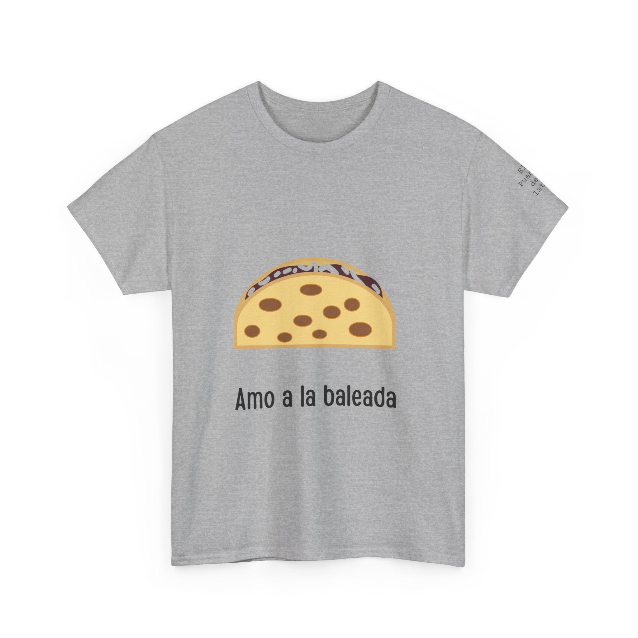 ALGODÓN GRUESO Camiseta de Hombres Honduras Amo a la baleada