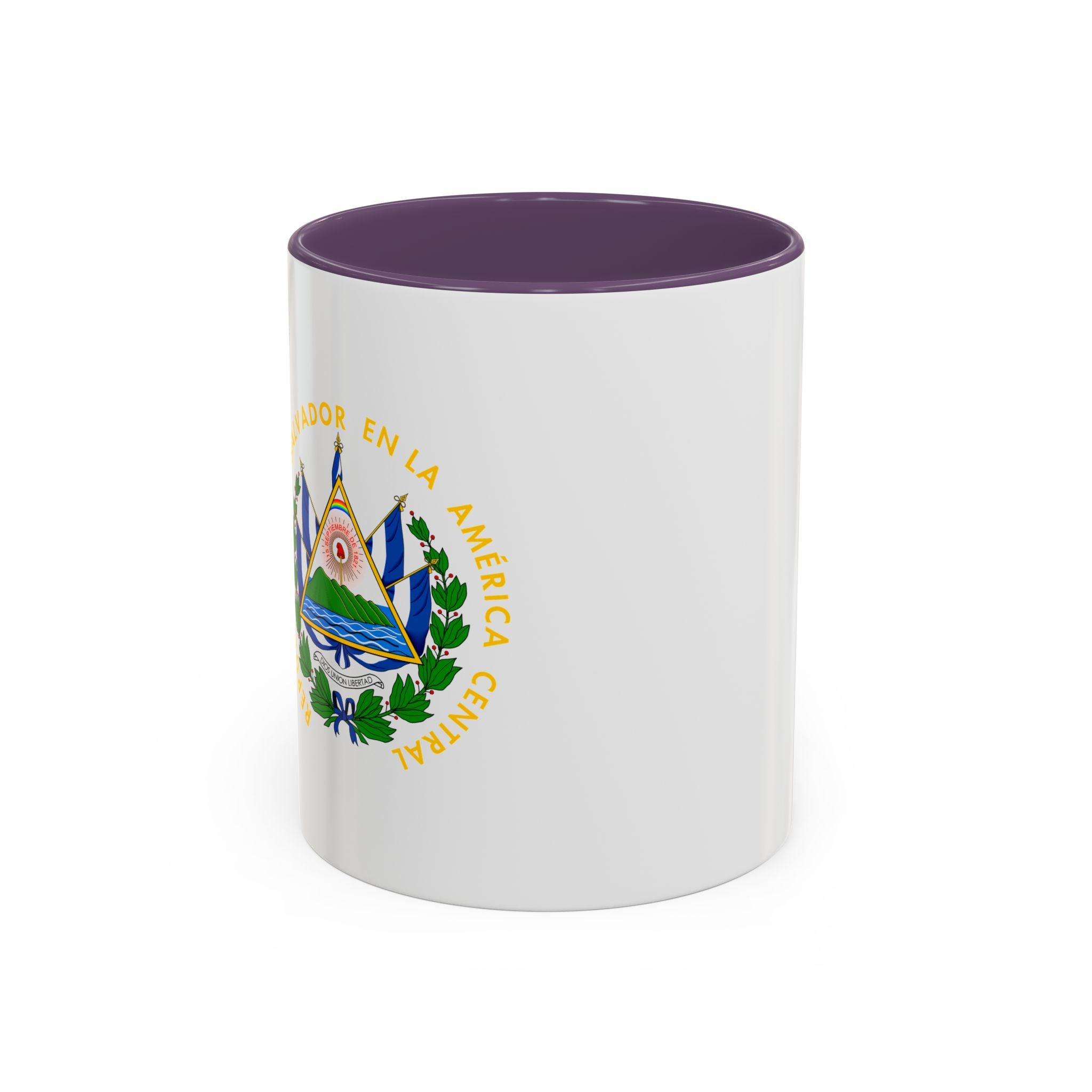 Taza El Salvador Escudo Nacional de El Salvador
