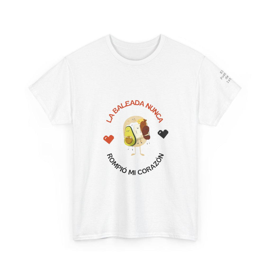 ALGODÓN GRUESO Camiseta de Hombres Honduras La Baleada Nunca Rompió Mi Corazón