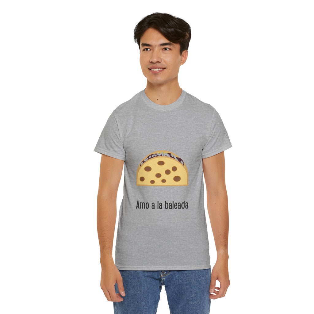 ALGODÓN GRUESO Camiseta de Hombres Honduras Amo a la baleada