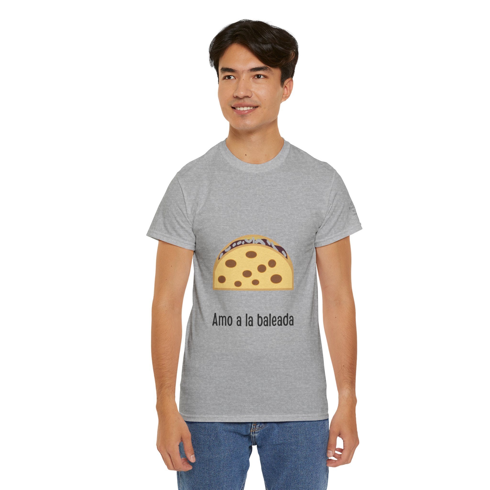 ALGODÓN GRUESO Camiseta de Hombres Honduras Amo a la baleada