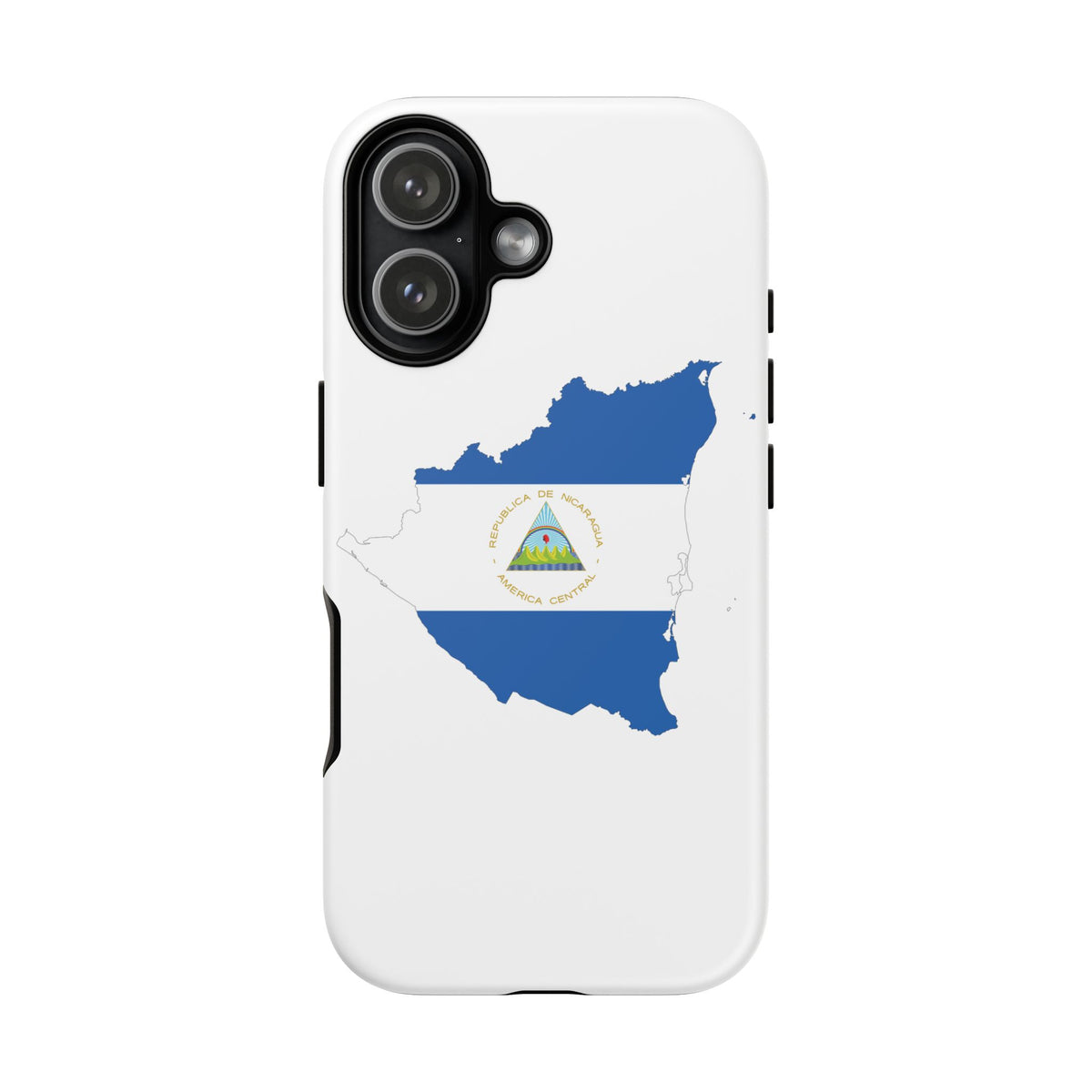 Funda para el móvil iPhone 17 silueta Nicaragua