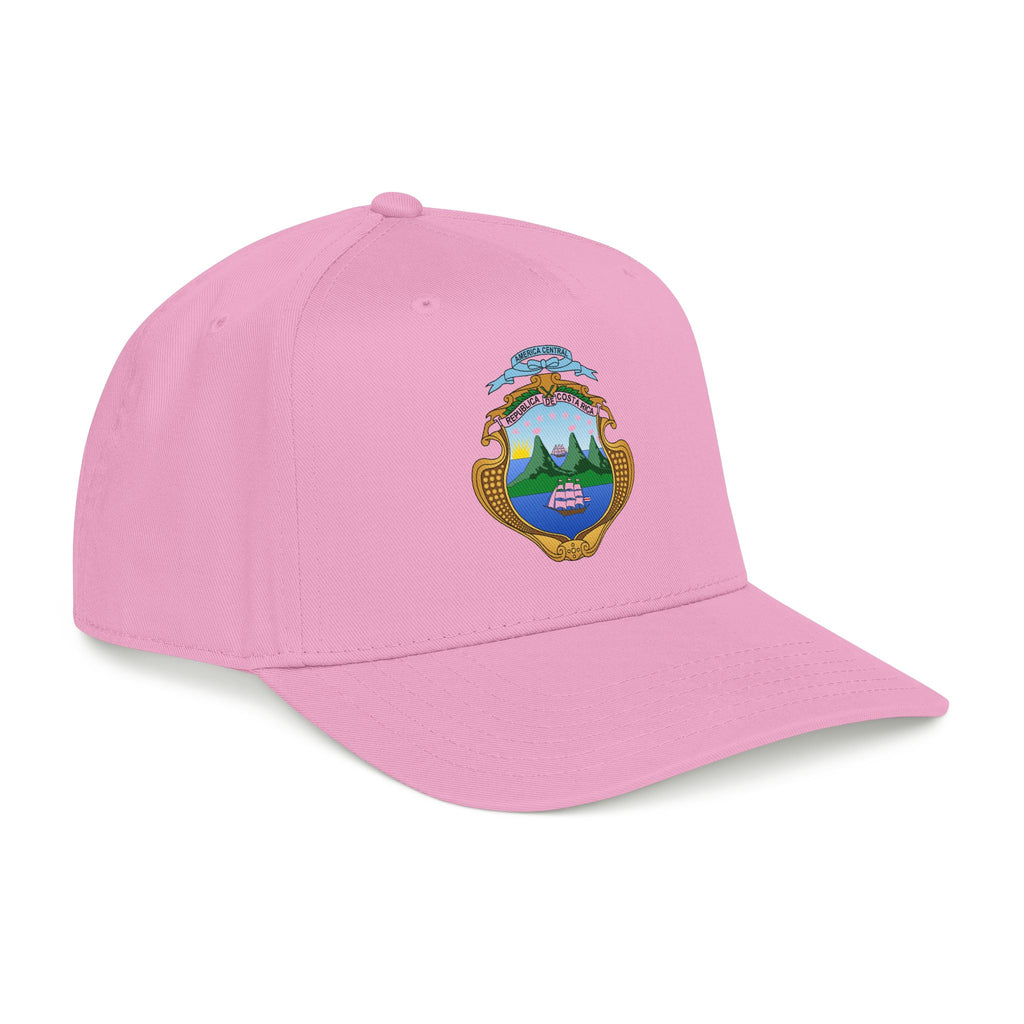 Gorra de béisbol de perfil medio Costa Rica Escudo Nacional de Costa Rica