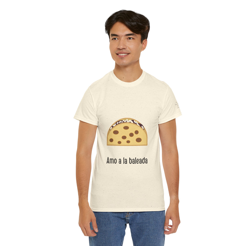 ALGODÓN GRUESO Camiseta de Hombres Honduras Amo a la baleada