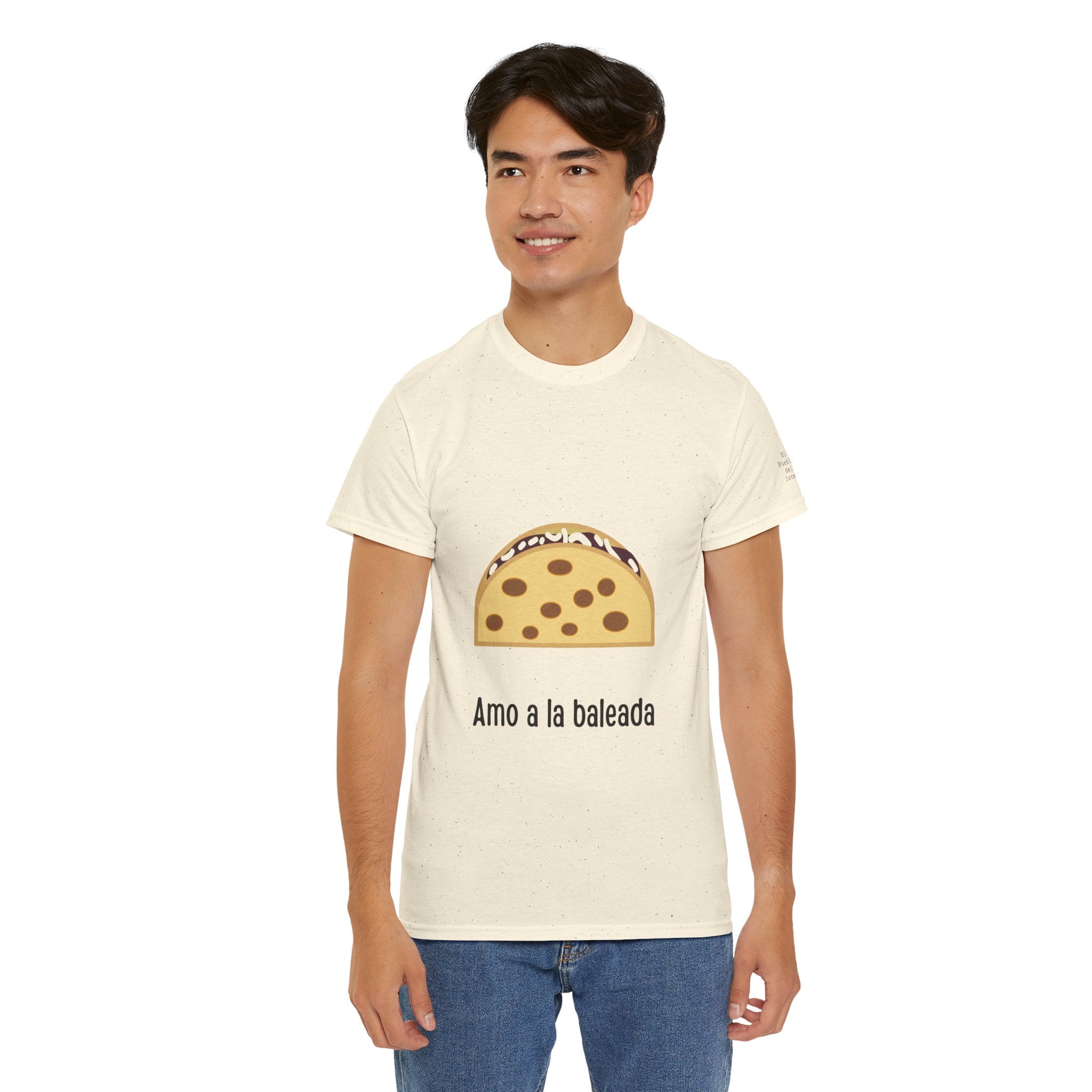 ALGODÓN GRUESO Camiseta de Hombres Honduras Amo a la baleada