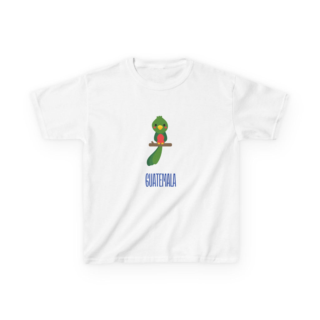ALGODÓN DE MEDIO GROSOR Camiseta de Niños Quetzal Guatemala