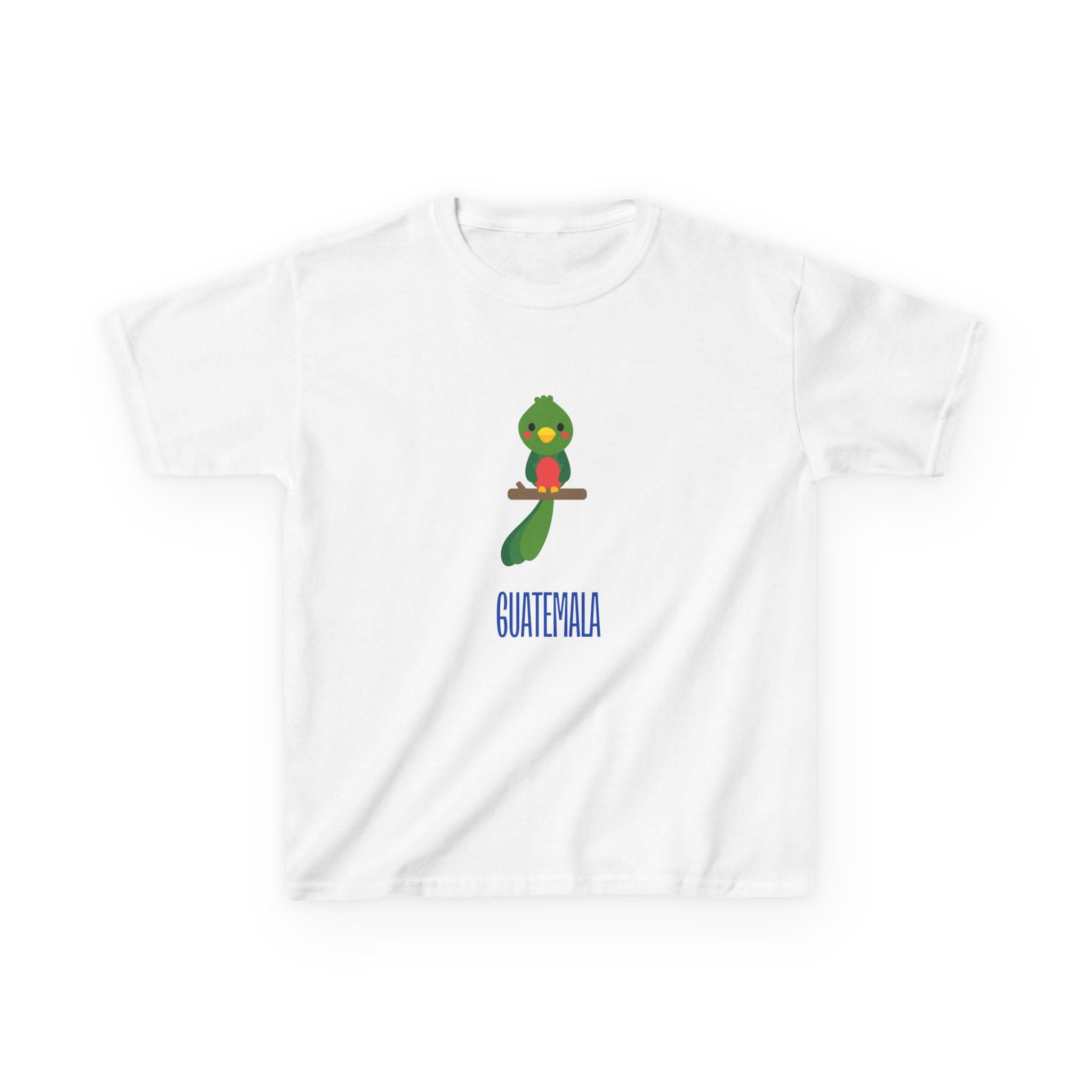 ALGODÓN DE MEDIO GROSOR Camiseta de Niños Quetzal Guatemala