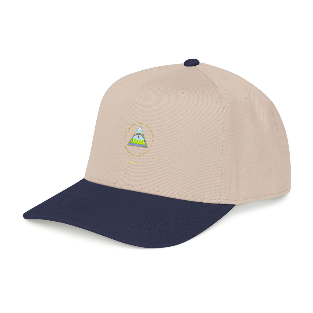 Gorra de béisbol de perfil medio Nicaragua Escudo Nacional de Nicaragua