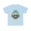 ALGODÓN GRUESO Camiseta de Hombres Costa Rica Escudo Nacional de Costa Rica