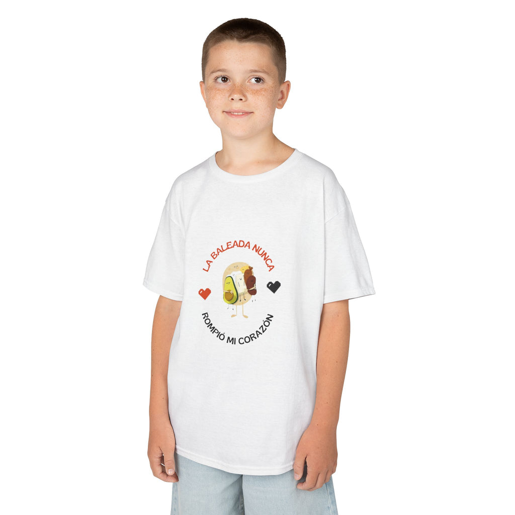 ALGODÓN GRUESO Camiseta de Niños Honduras La Baleada Nunca Rompió Mi Corazón