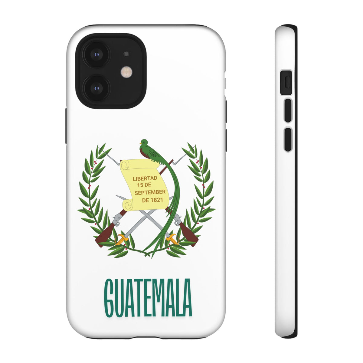 Funda para el móvil iPhone 12 Escudo Nacional de Guatemala