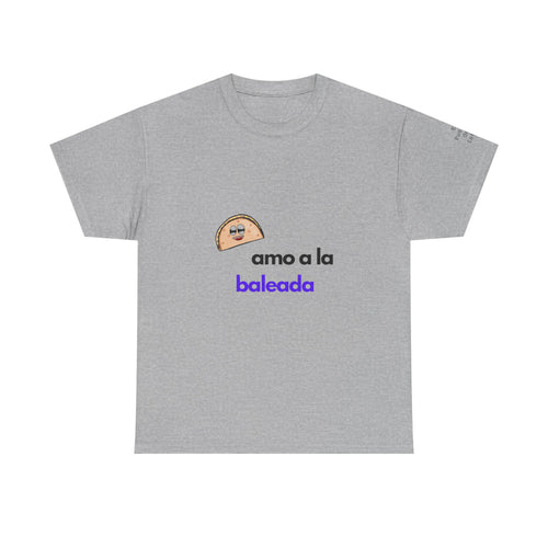 ALGODÓN GRUESO Camiseta de Hombres Honduras Diseño Amo a la baleada