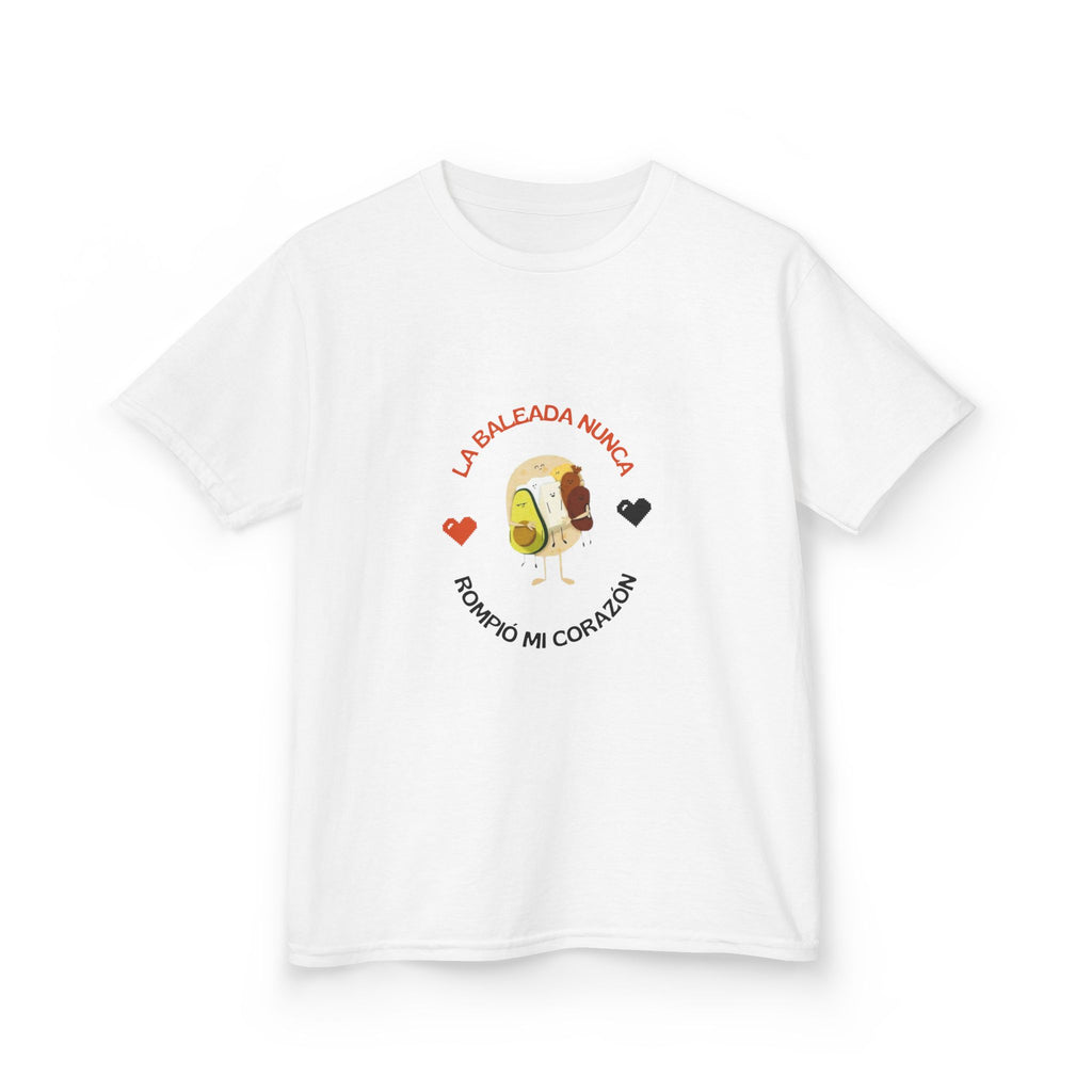 ALGODÓN GRUESO Camiseta de Niñas Honduras La Baleada Nunca Rompió Mi Corazón