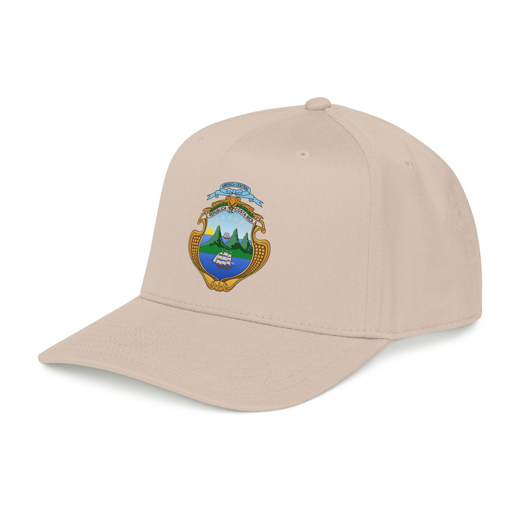 Gorra de béisbol de perfil medio Costa Rica Escudo Nacional de Costa Rica