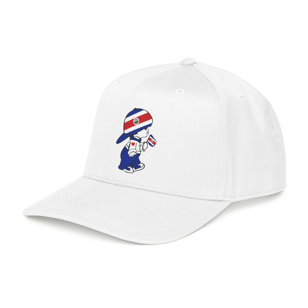 Gorra de béisbol de perfil medio Costa Rica El Niño Tico Original