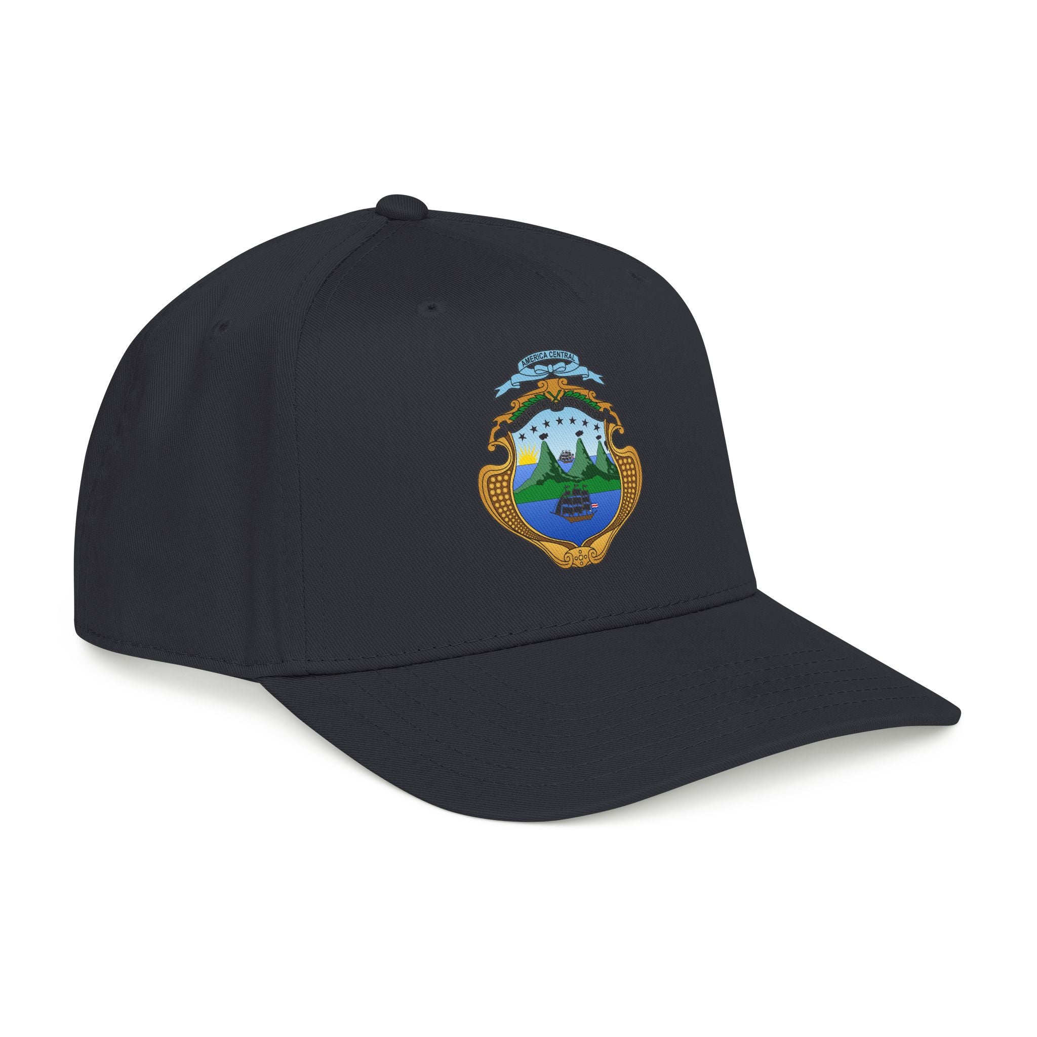 Gorra de béisbol de perfil medio Costa Rica Escudo Nacional de Costa Rica