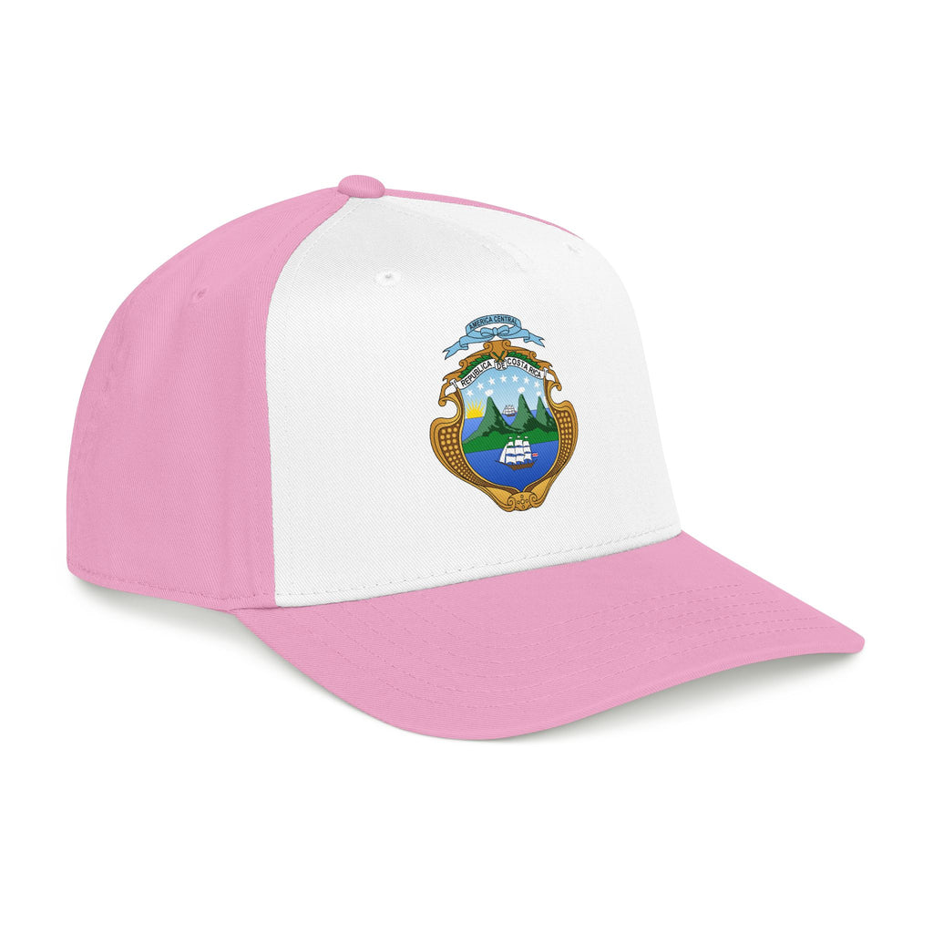 Gorra de béisbol de perfil medio Costa Rica Escudo Nacional de Costa Rica