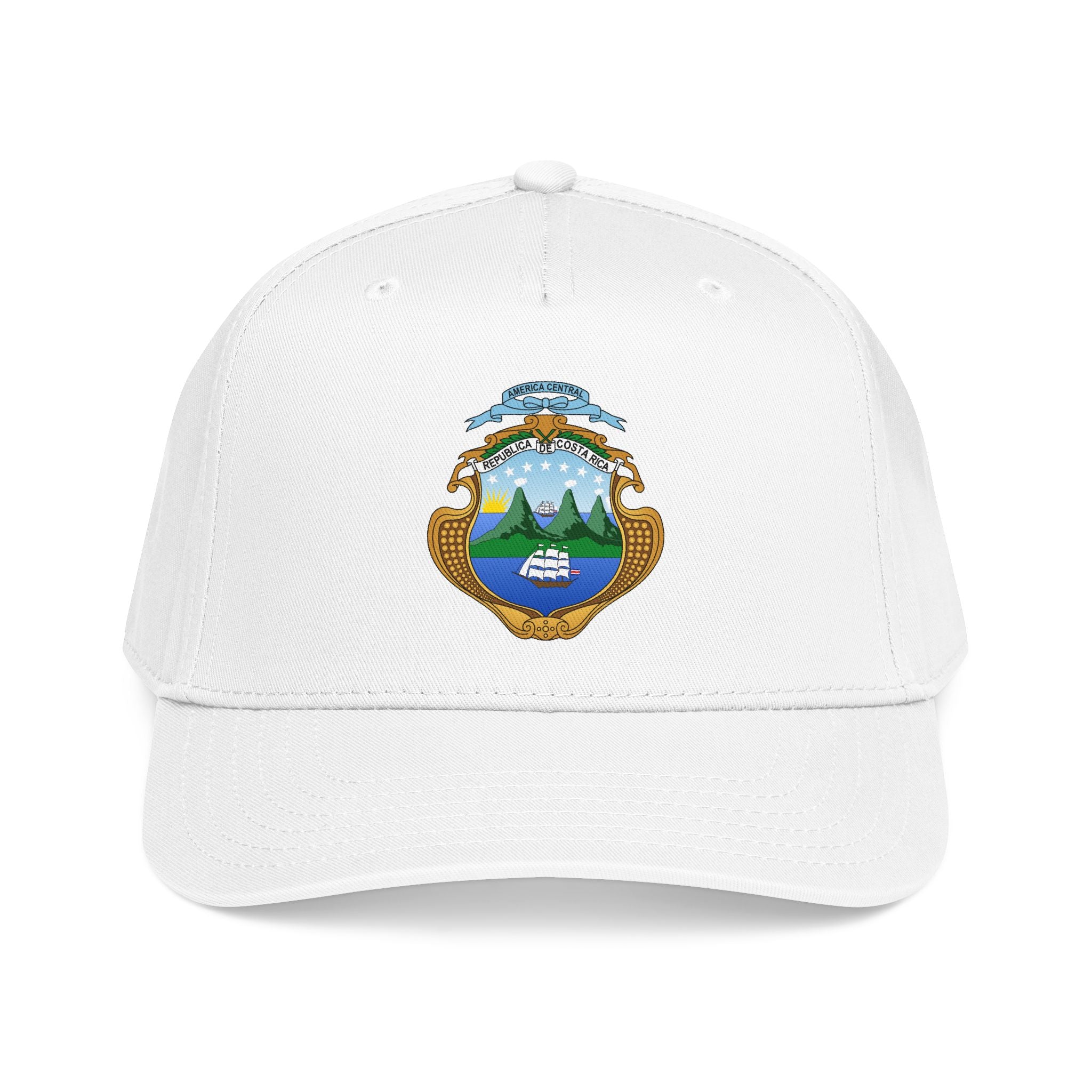 Gorra de béisbol de perfil medio Costa Rica Escudo Nacional de Costa Rica