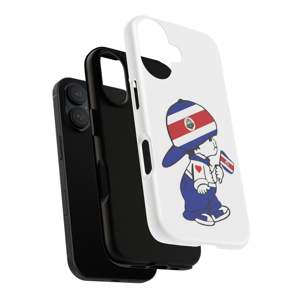 Funda Rigída Protectora para Teléfono iPhone 16 Costa Rica El Niño Tico Original